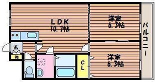 ホワイトストーン白石の物件間取画像